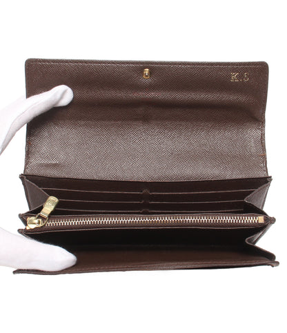 LOUIS VUITTON 長財布 ポルトフォイユ サラ ダミエ N61734 レディース ルイ・ヴィトン