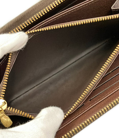 LOUIS VUITTON ラウンドファスナー長財布 ジッピー ウォレット ダミエ エベヌ N41661 メンズ ルイ・ヴィトン