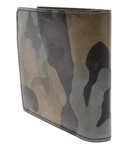 美品 エンポリオ・アルマーニ 二つ折り財布 メンズ Emporio Armani