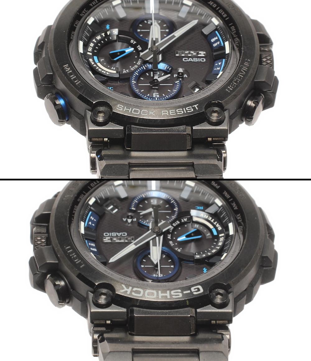 CASIO 腕時計 Bluetooth 電波ソーラー MT-G G-SHOCK ソーラー ブラック MTG-B1000 メンズ カシオ