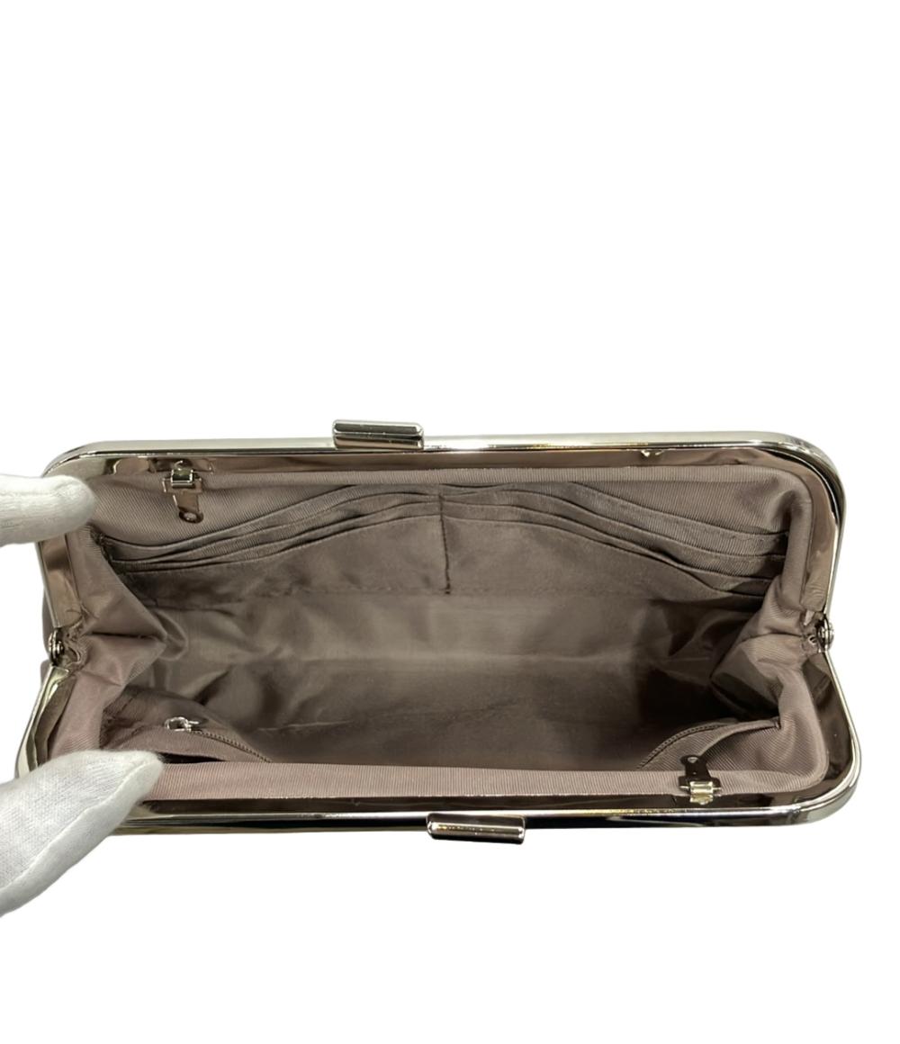 SAZABY ハンドバッグ ショルダーバッグ クラッチバッグ 3WAY 斜め掛け がま口 サザビー