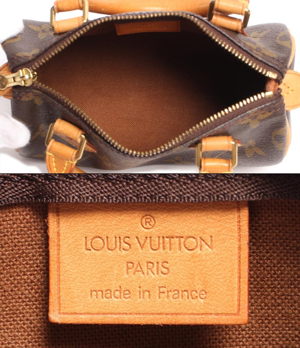 ルイ・ヴィトン 2wayハンドバッグ ゴールド金具 ミニスピーディ モノグラム M41534 廃番 レディース LOUIS VUITTON