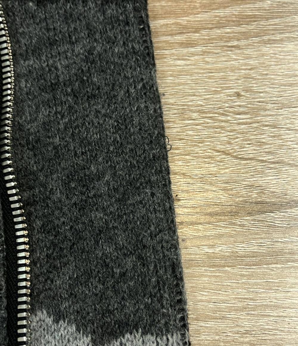 1piu1uguale3 コート フード付き WRAP NECK HOOD MRK156 WOL087 メンズ ウノピュウノウグァーレトレ