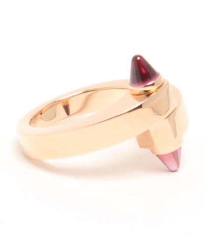 美品 Cartier リング 指輪 K18 ガーネット メノット BK5457 レディース SIZE 14号 カルティエ