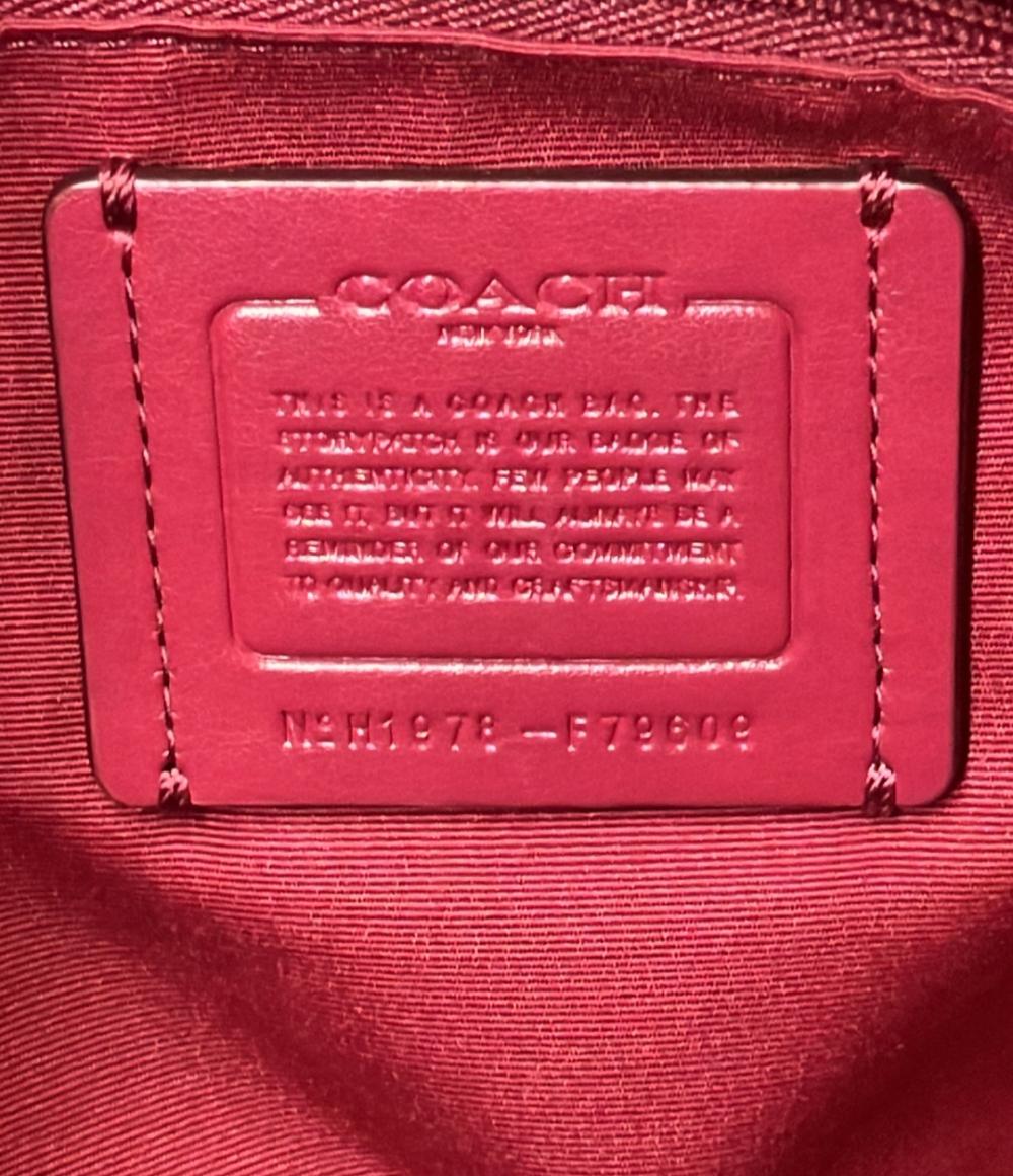 美品 コーチ トートバッグ ショルダーバッグ 肩掛け シグネチャー F79609 レディース COACH