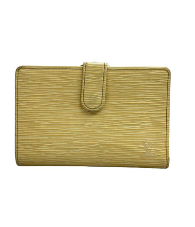 ルイ・ヴィトン 二つ折り財布 ポルトモネビエ ヴィエノワ エピ M63249 レディース LOUIS VUITTON