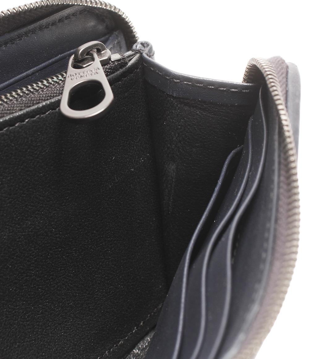 BOTTEGA VENETA ラウンドファスナー長財布 イントレチャート メンズ