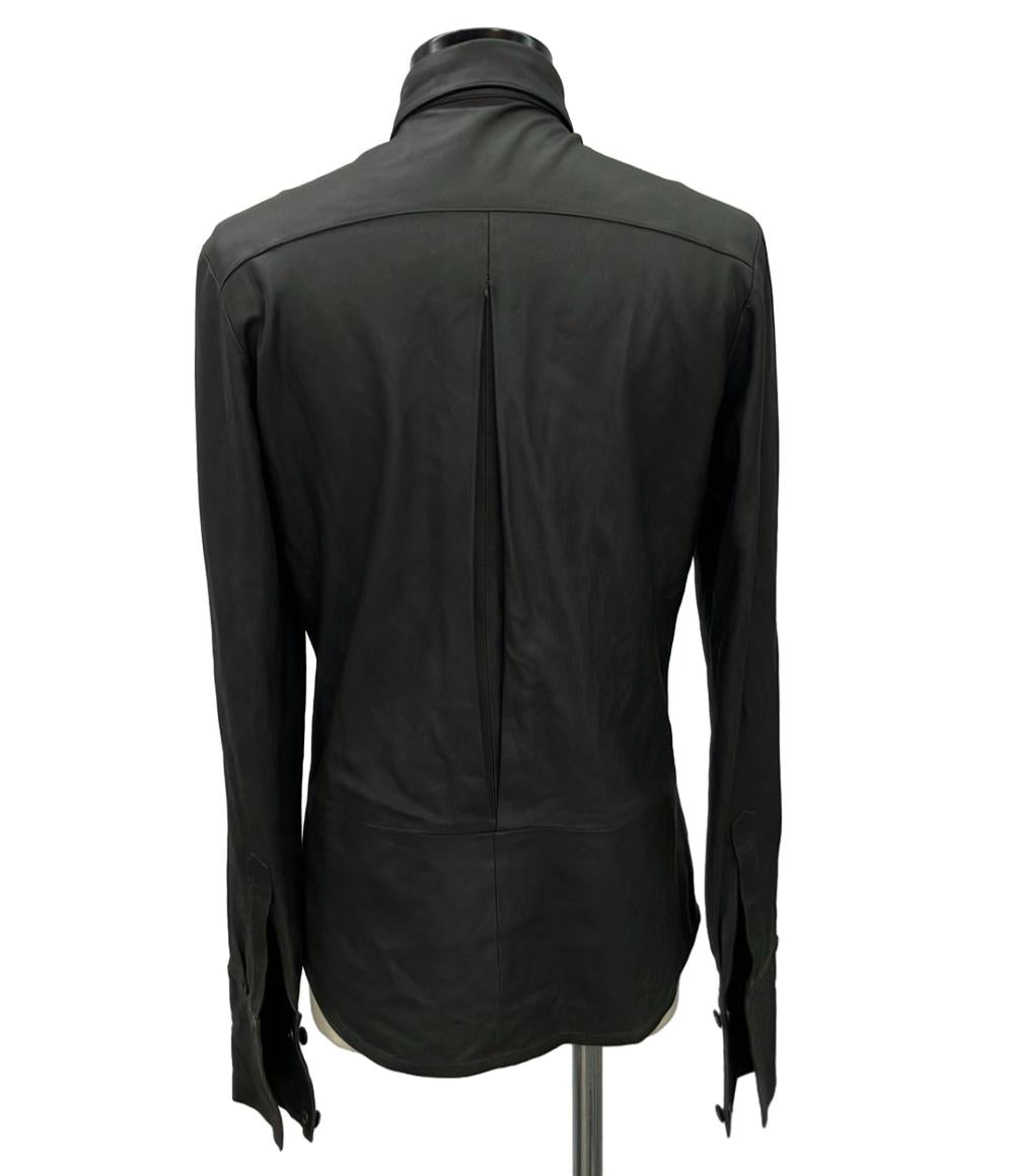 Ruffo research 長袖レザーシャツA.F. Vandevorst期 メンズ ルッフォ リサーチ