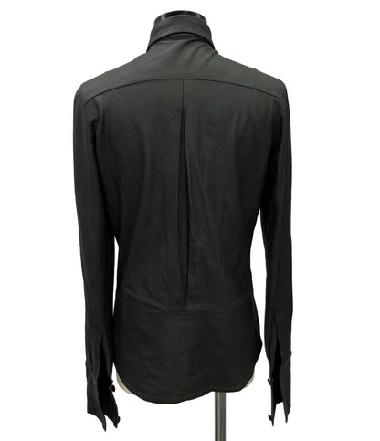 Ruffo research 長袖レザーシャツA.F. Vandevorst期 メンズ ルッフォ リサーチ