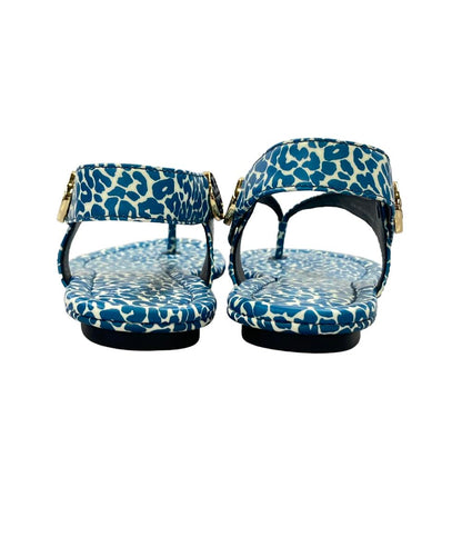 美品 Tory Burch サンダル レオパード柄 レディース SIZE 5.5 M トリーバーチ