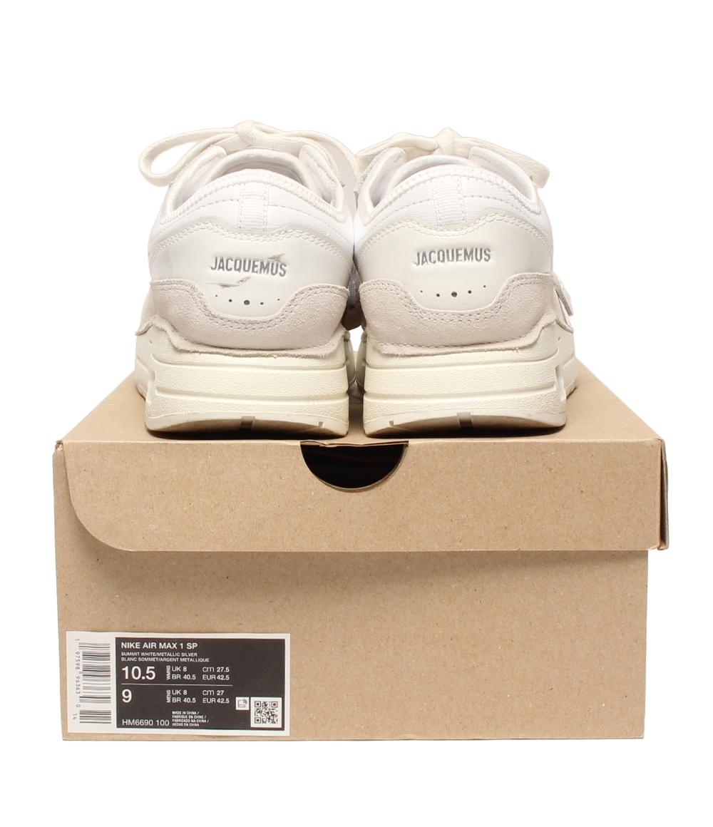 NIKE JACQUEMUS ローカットスニーカー エアマックス AIR MAX 1 SP HM6690-100 レディース SIZE 27.5 (L) ナイキ ジャックムス