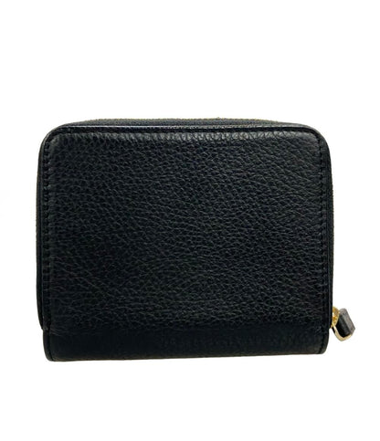 美品 Agnes b. VOYAGE ラウンドファスナー二つ折り財布 牛革 WAW07-01 メンズ アニエスベーボヤージュ