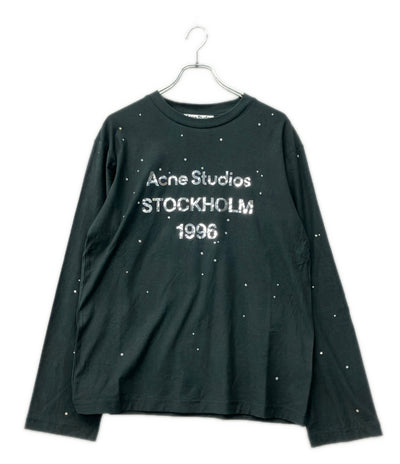 Acne Studios 長袖 Tシャツ ラインストーン FN-UX-TSHI000231 メンズ レディース SIZE XXS アクネ ストゥディオズ