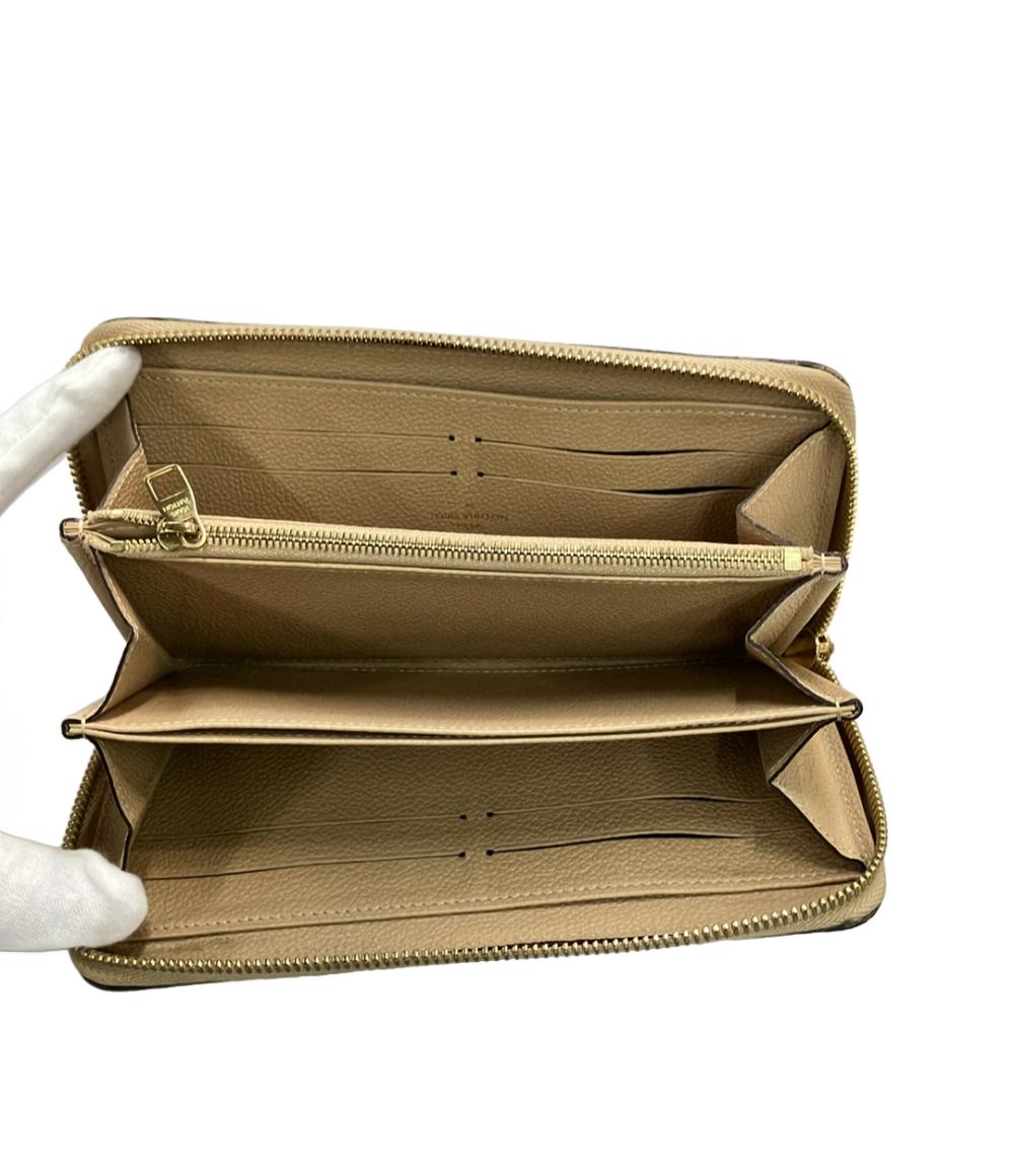 ルイ・ヴィトン ラウンドファスナー長財布 ジッピーウォレット モノグラム アンプラント M60746 レディース LOUIS VUITTON