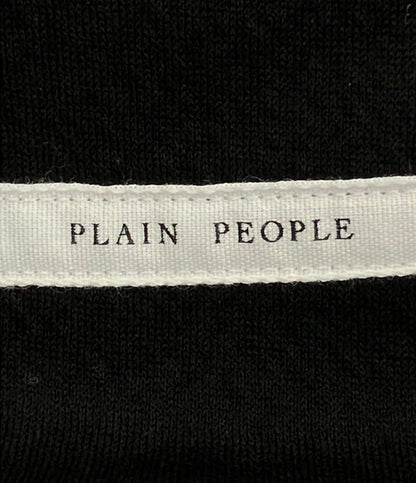 美品 プレインピープル ダンボールニットスタンドカラーブルゾン レディース SIZE 2 (M) plain people