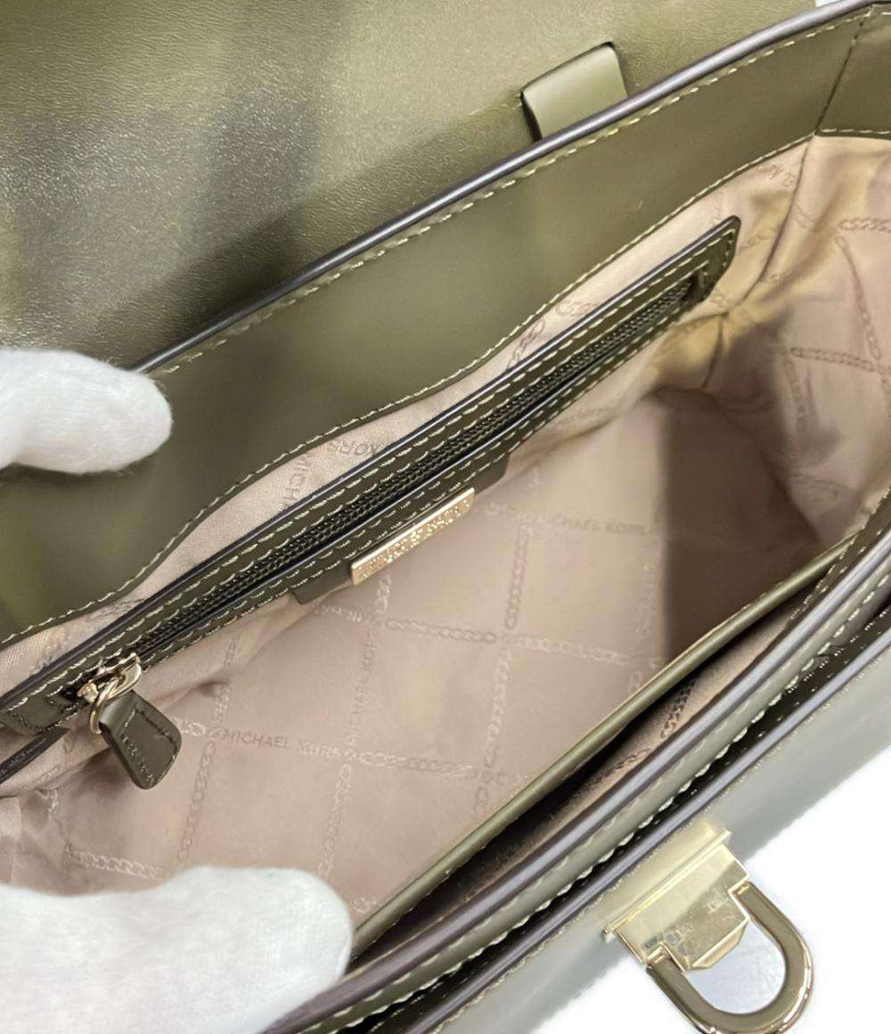 美品 MICHAEL KORS 2WAY ハンドバッグ ショルダーバッグ 斜め掛け 本田翼コラボ マンハッタン レディース マイケルコース