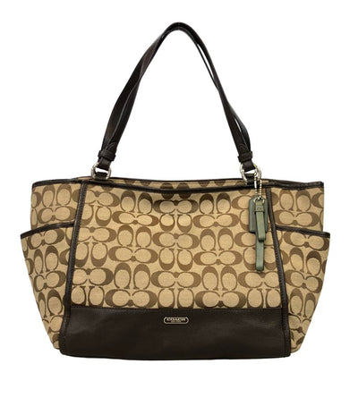 COACH トートバッグ 肩掛け シグネチャー レディース コーチ