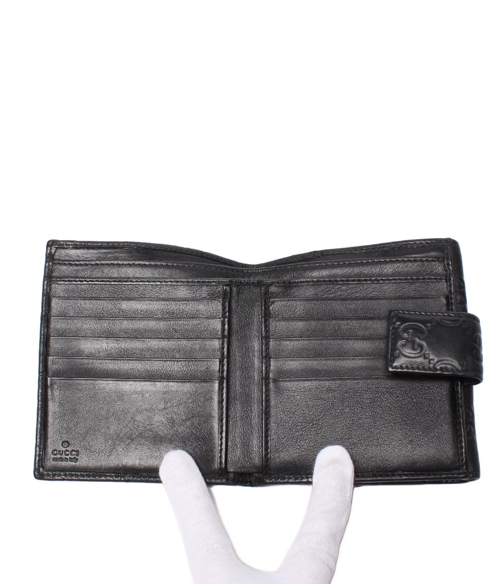 グッチ　財布 GUCCI Wホック二つ折り財布 グッチシマ 112664 2184 レディース メンズ