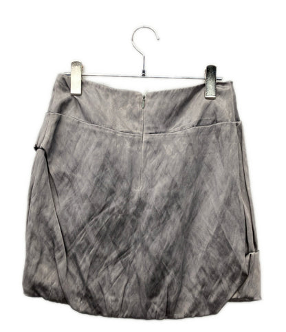 PRADA シルク混 アシンメトリー リボン ミニスカート P1726U レディース SIZE 38 (M) プラダ