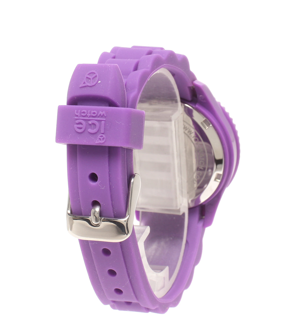 美品 ice watch 腕時計 フォーエバー クオーツ パープル SI.PE.S.S.09 レディース メンズ アイスウォッチ