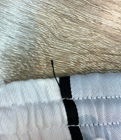 Alexander Wang トラックパンツ サイドロゴテープ デニム生地 イージー Logo Tape Track Pants メンズ SIZE S アレキサンダーワン