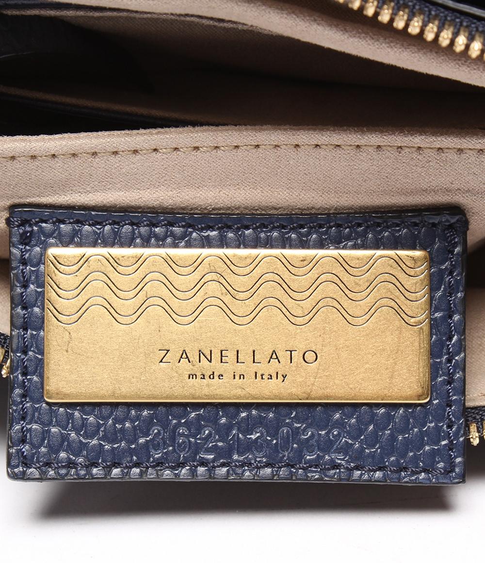 ZANELLATO 2way ハンドバッグ ショルダーバッグ 肩掛け スエード NINA レディース ザネラート