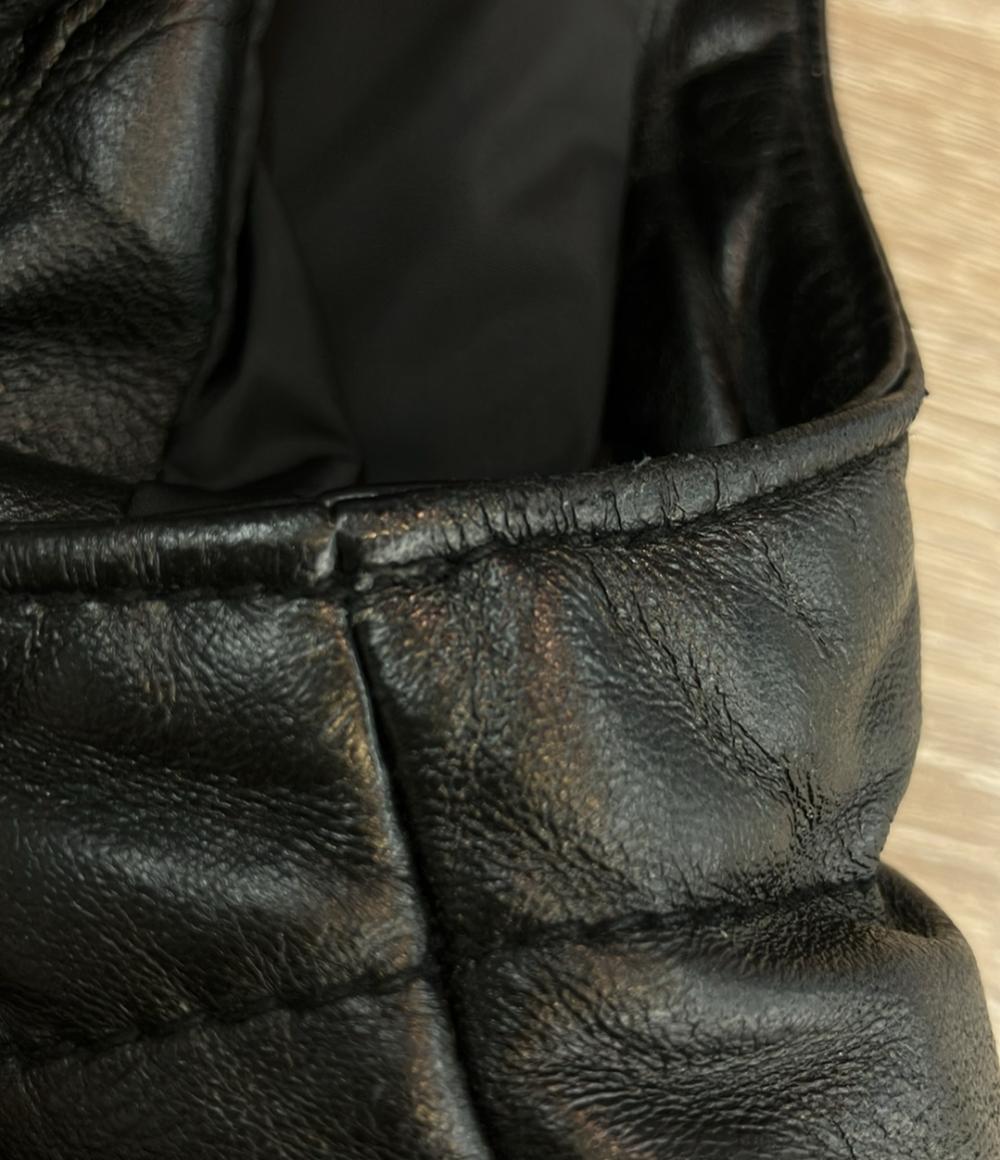 DSQUARED2 レザー ダウンベスト メンズ SIZE 44 ディースクエアード