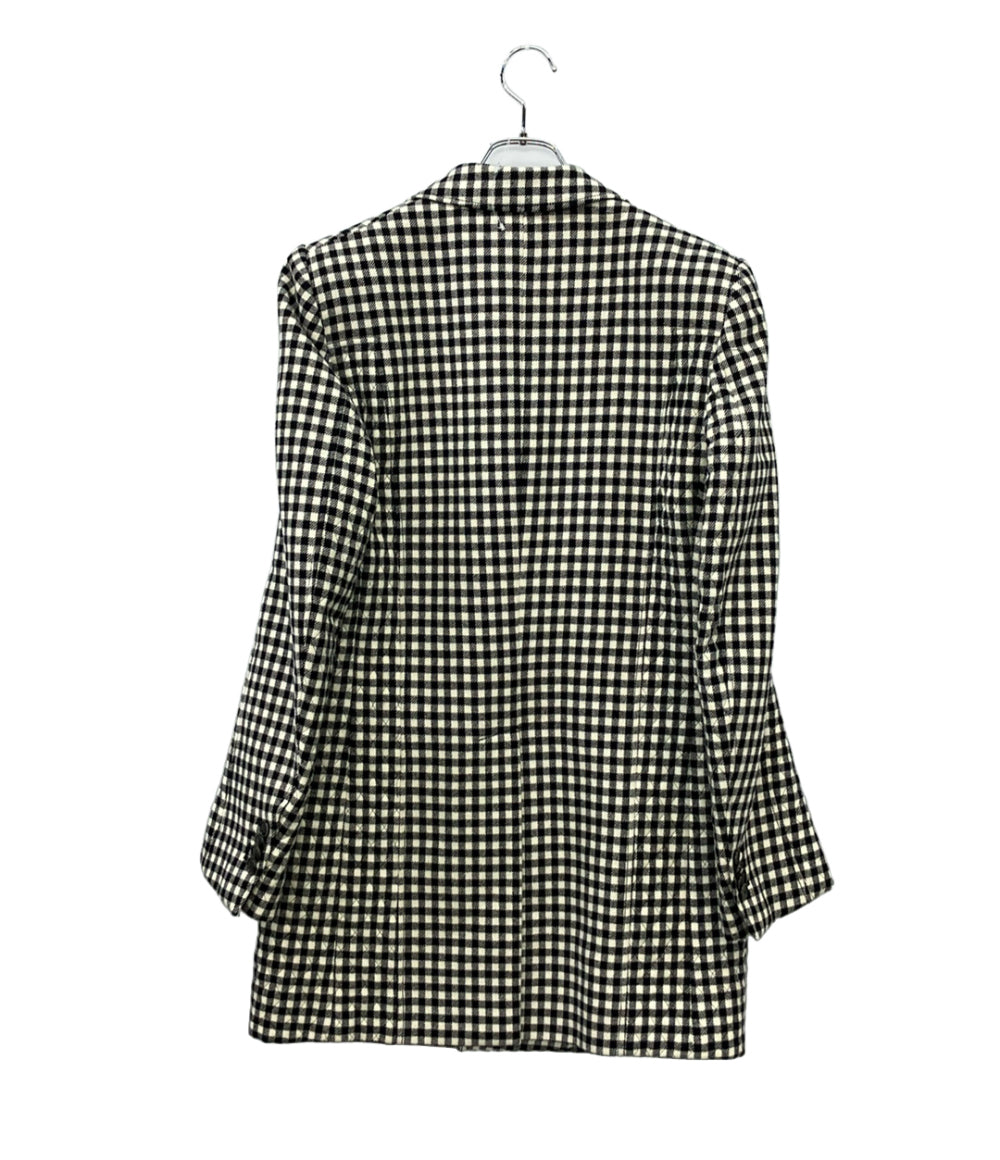 美品 ETRO ギンガムチェックチェスターコート メンズ SIZE 46 (M) エトロ