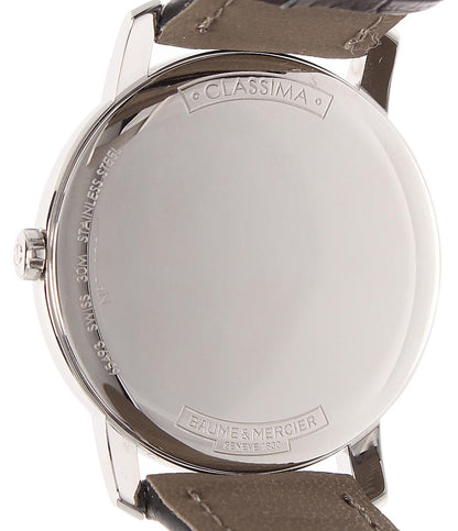 Baume & Mercier 腕時計 クラシマ クオーツ 10416 メンズ ボーム＆メルシェ