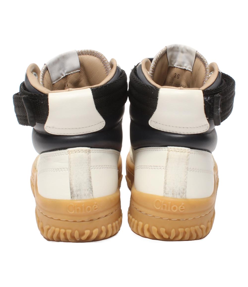 Chloé ハイカットスニーカー 【Size 39】 Chloe ベルクロハイカットスニーカー FRANCKIE レディース SIZE 36
