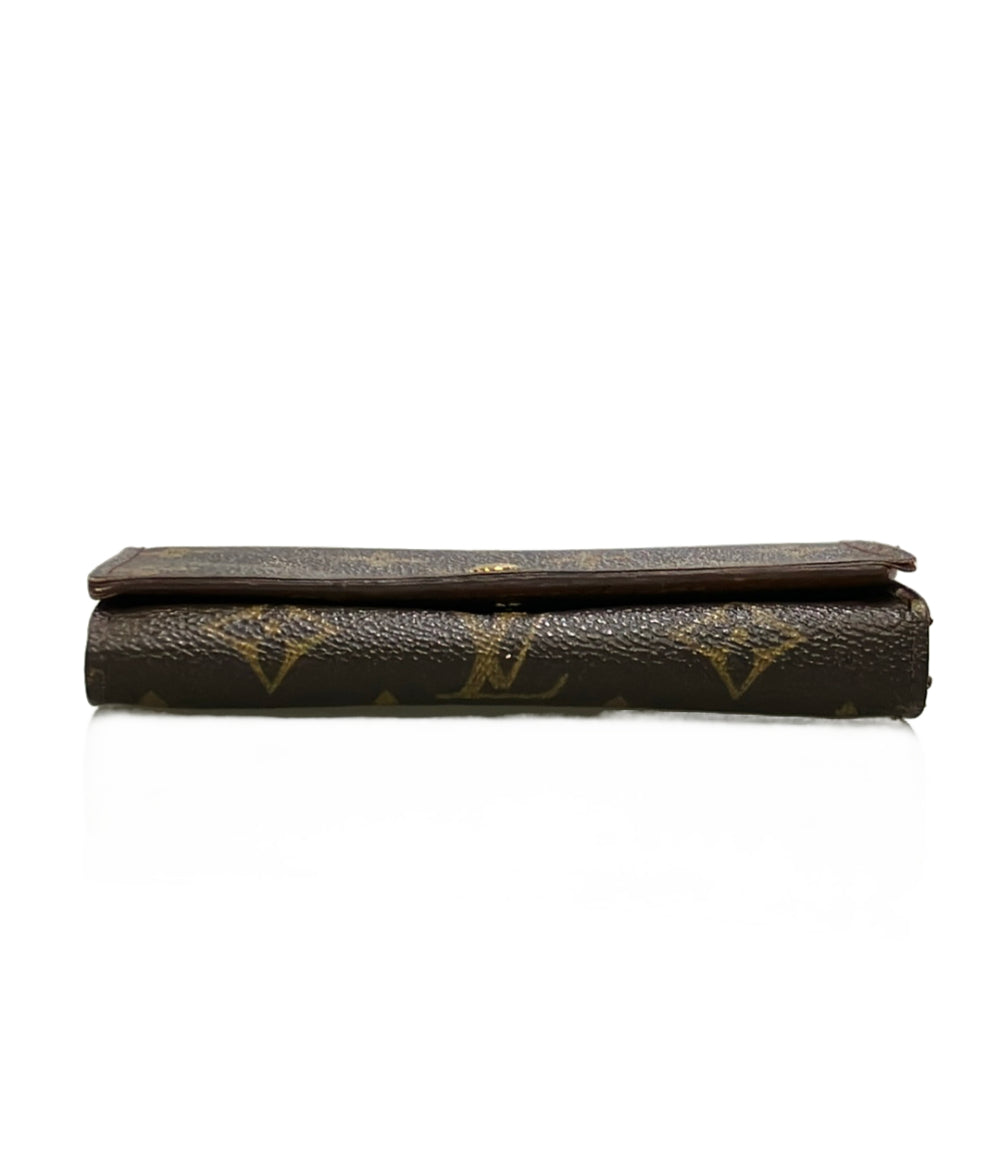 LOUIS VUITTON 二つ折り財布 ポルトモネ ビエ トレゾール モノグラム M61730 レディース ルイ・ヴィトン