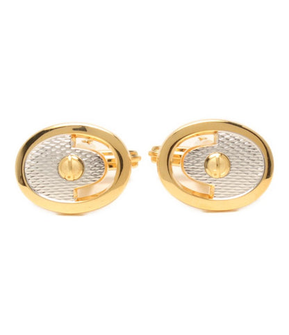 美品 ダンヒル タイバー カフス 2点セット タイピン タイクリップ メンズ Dunhill