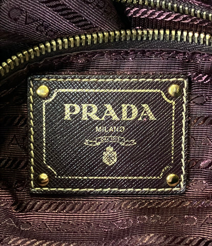 PRADA ショルダーバッグ ワインレッド レディース プラダ