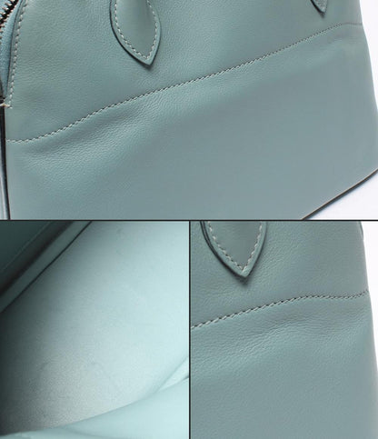 HERMES 2way ハンドバッグ ショルダーバッグ □M刻印 シルバー金具 肩掛け ボリード27 レディース エルメス