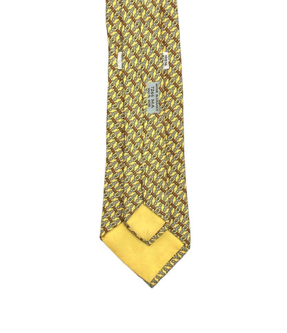 HERMES ネクタイ シルク 100% メンズ エルメス