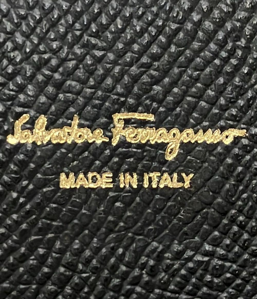Salvatore Ferragamo カードケース 名刺入れ キーケース キーリング付き ガンチーニ 22D198 レディース サルヴァトーレフェラガモ
