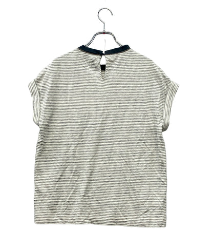 Brunello Cucinelli 半袖Tシャツ ボーダー柄 MH964HL510 レディース SIZE XS ブルネロクチネリ