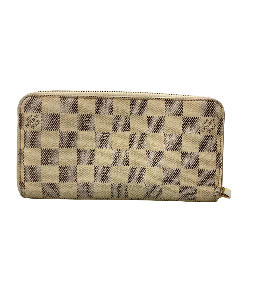 LOUIS VUITTON ラウンドファスナー長財布 ジッピーウォレット ダミエ アズール N63503 レディース ルイ・ヴィトン