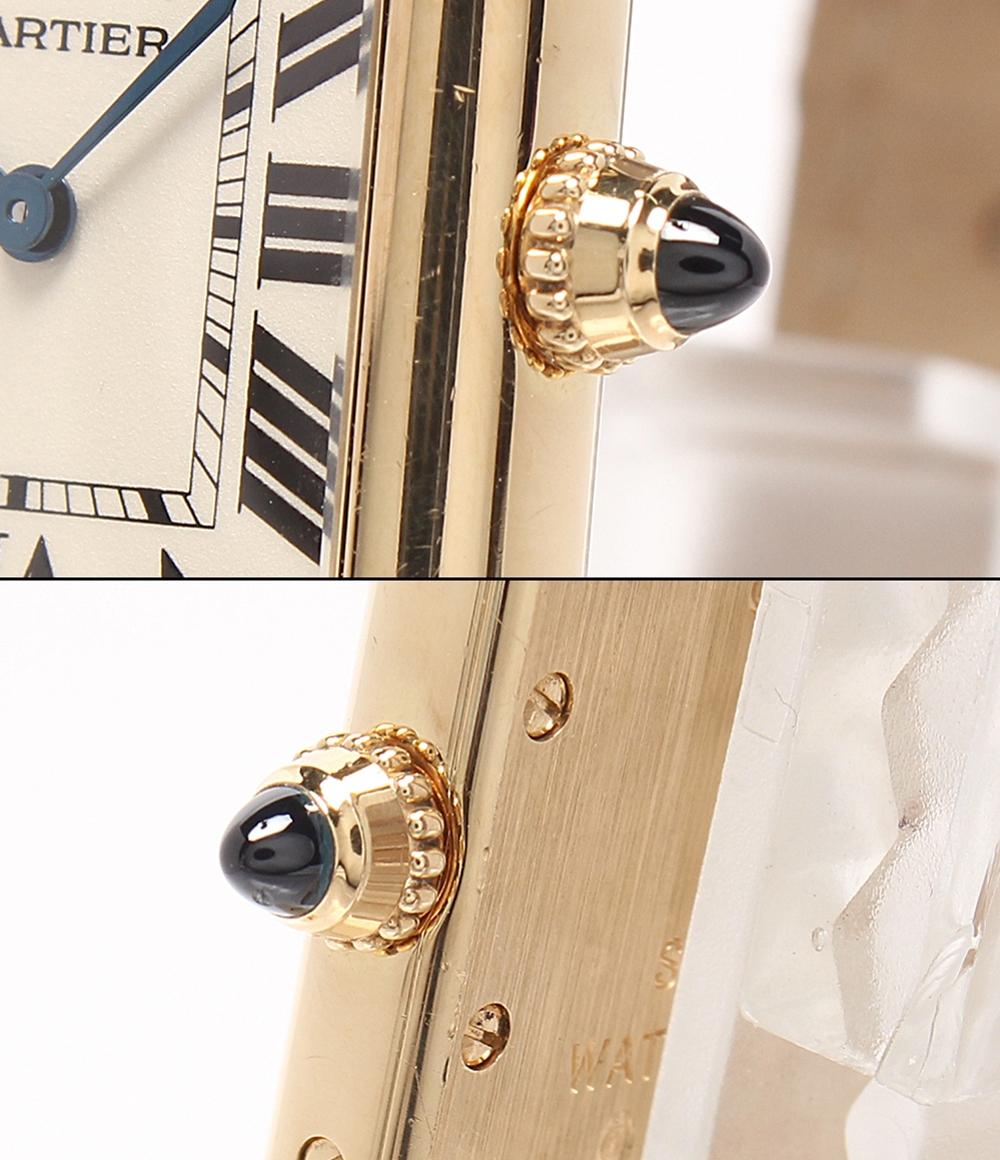 Cartier 腕時計 K18 タンク ルイ カルティエ SM クオーツ W1529856 レディース カルティエ