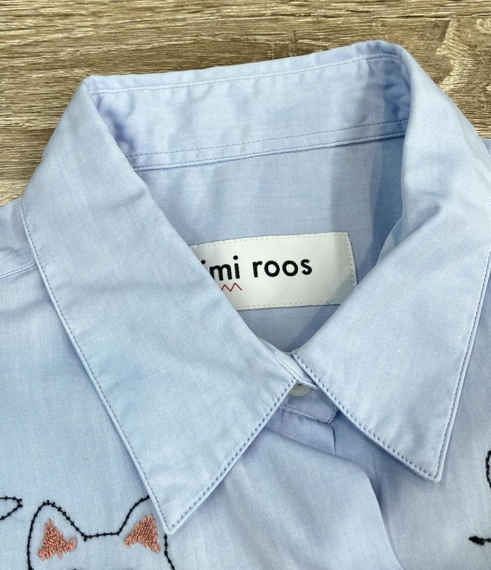 ジミ ルース 半袖シャツ 猫刺繍 レディース SIZE L (L) jimi roos