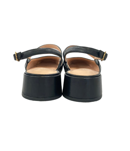 COLE HAAN パンプス ペラ ブロックヒール スリング レディース SIZE 6 1/2 B (23.5cm) コールハーン
