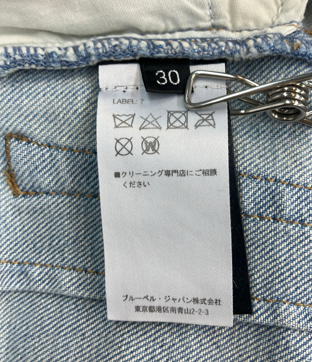 BALMAIN デニムパンツ ボタンフライ W8H9131T139 メンズ SIZE 30 (M) バルマン