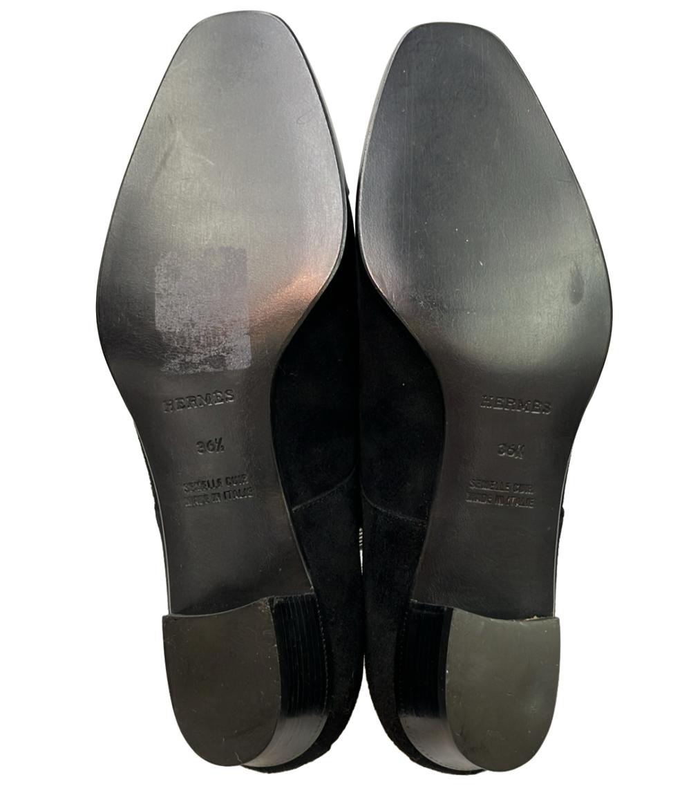 美品 HERMES レースアップシューズ レディース SIZE 36 1/2 (23.5cm) エルメス