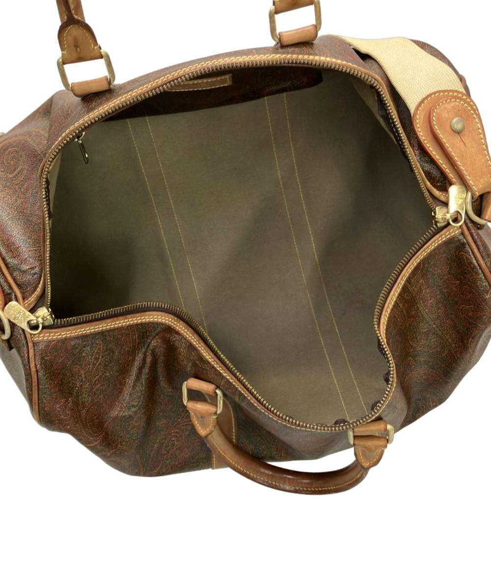 エトロ ボストンバッグ ショルダーバッグ 2WAY 斜め掛け ペイズリー柄 レディース ETRO