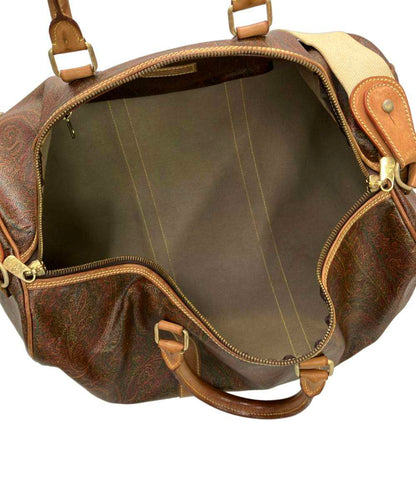 エトロ ボストンバッグ ショルダーバッグ 2WAY 斜め掛け ペイズリー柄 レディース ETRO