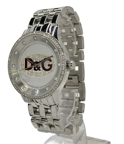 D&G 腕時計 クオーツ シルバー メンズ ディーアンドジー