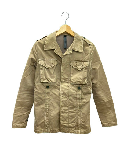 ダブルジェイケイ ダメージミリタリージャケット アウター コート メンズ SIZE S wjk