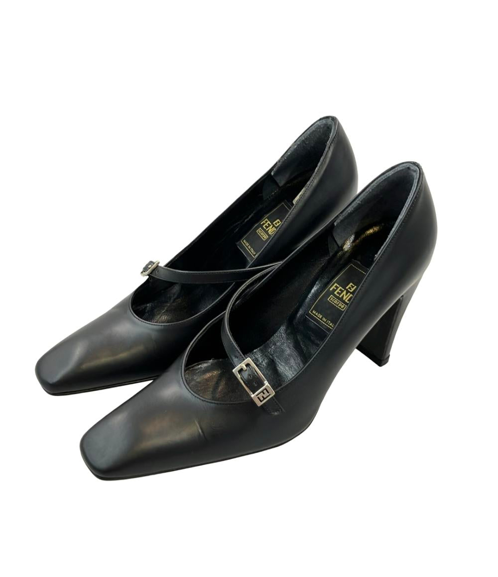 Jimmy Choo パンプス スエード チャンキーヒール レディース SIZE 37