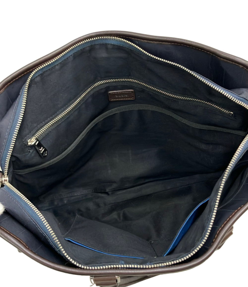【美品】ポールスミス オールレザー ブリーフケース ショルダーバッグ 2way 美品 ポールスミス オール レザー 2way ビジネス バッグ 黒 ショルダー