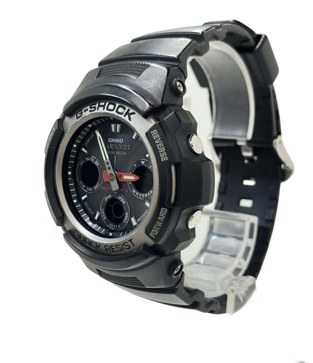 CASIO 腕時計 G-SHOCK ソーラー AWG-101 メンズ カシオ – Rehello by
